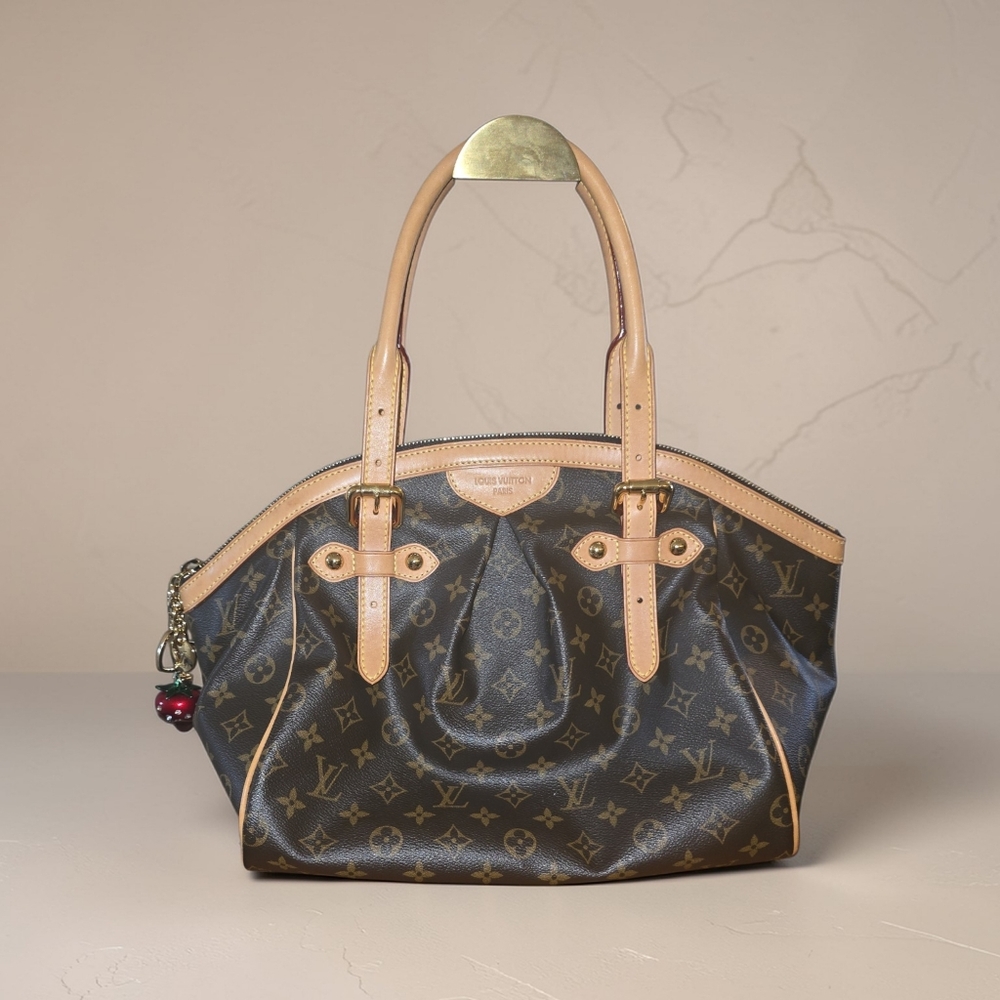 Excellent Preowned Condition Louis Vuitton TROVOLI Brown and Tan Shoulder Bag - Picture 3 of 17
